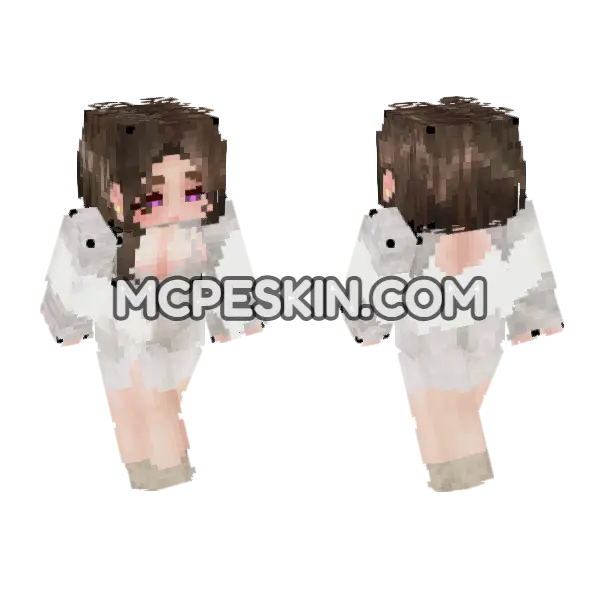 Uncle Everyone Eat S Wife Minecraft Bedrock skin, front and back