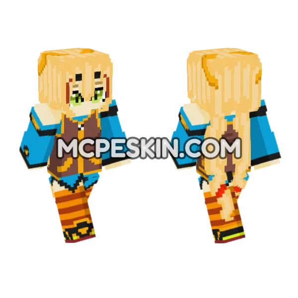 Unity Chan Straw Hat, front and back