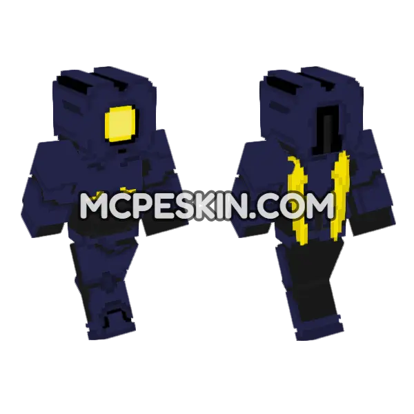 V1 Ultrakill Skin Minecraft Bedrock skin, front and back