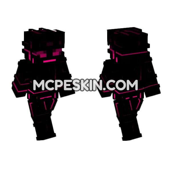 Vanta Skin Minecraft Bedrock skin, front and back