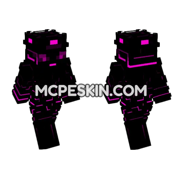 Vanta Skin Minecraft Bedrock skin, front and back