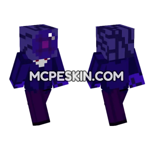 Vellet Minecraft Bedrock skin, front and back