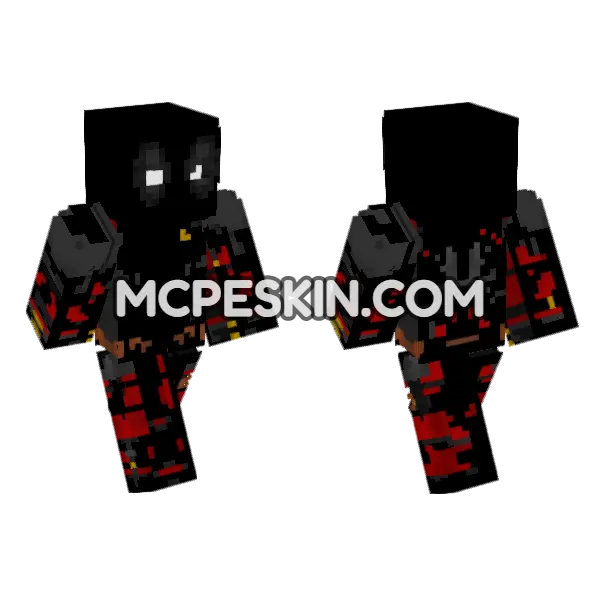 Venom Deadpool Suit, front and back