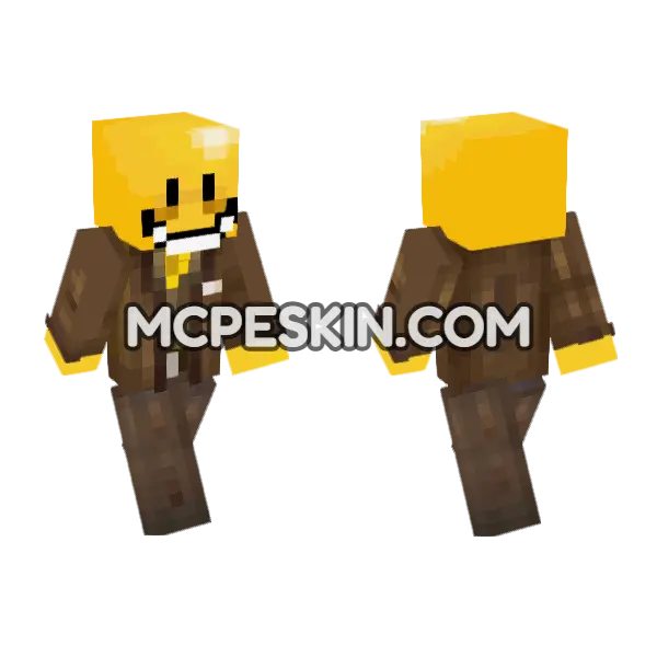 Verity Suit 2 Minecraft Bedrock skin, front and back