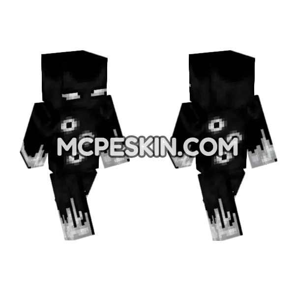 Vigil Skin Minecraft Bedrock skin, front and back