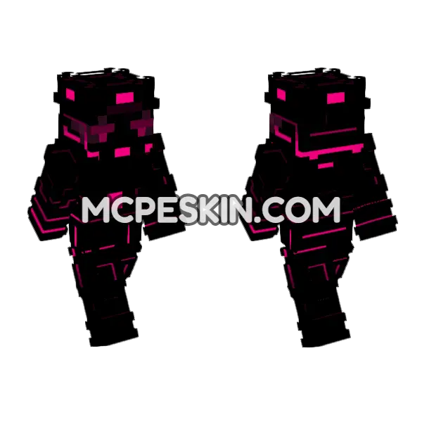 Volt Skin Minecraft Bedrock skin, front and back