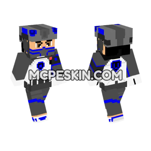 Warface Rifleman, front and back