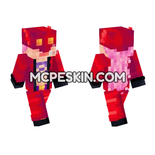 Who S Who Minecraft Bedrock skin, front and back
