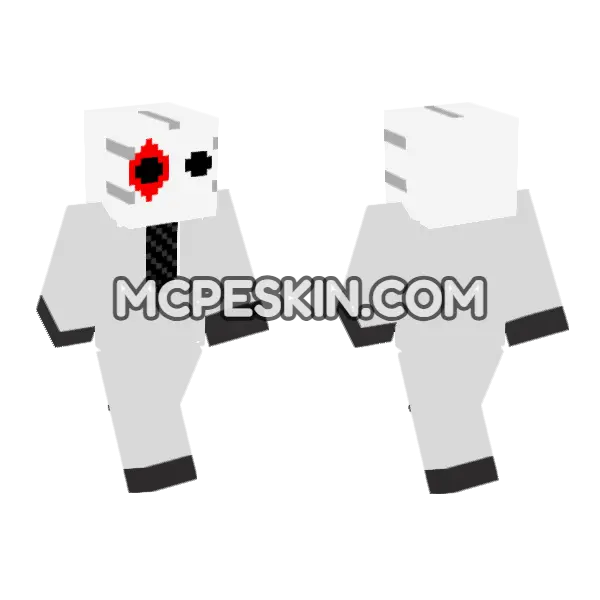 Wild Card Skin Minecraft Bedrock skin, front and back