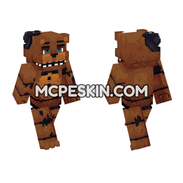 Withered Freddy, front and back