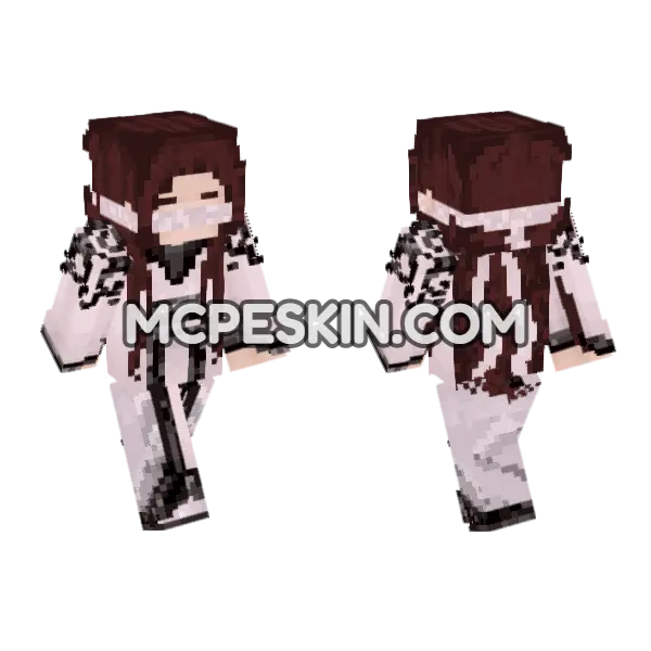Xiao Xingchen MDZS Minecraft Bedrock skin, front and back