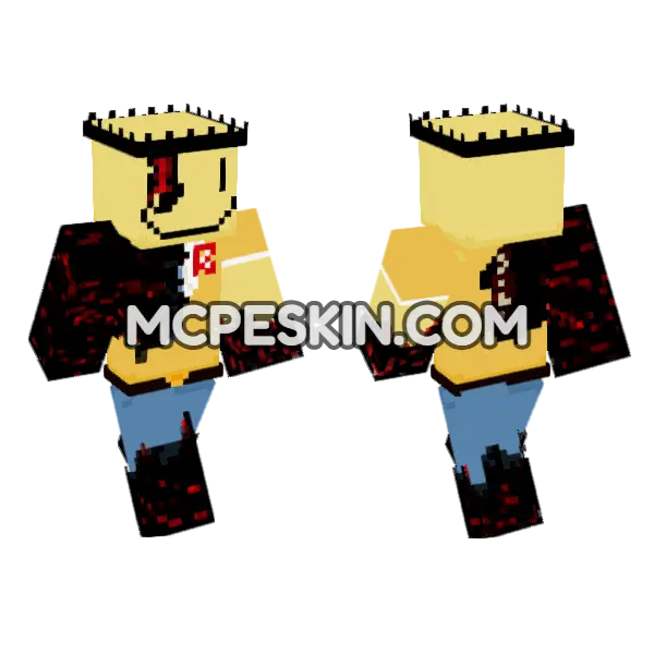 Yellow Dog Character, front and back