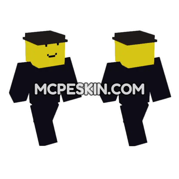 Yellow Hat Gangster, front and back