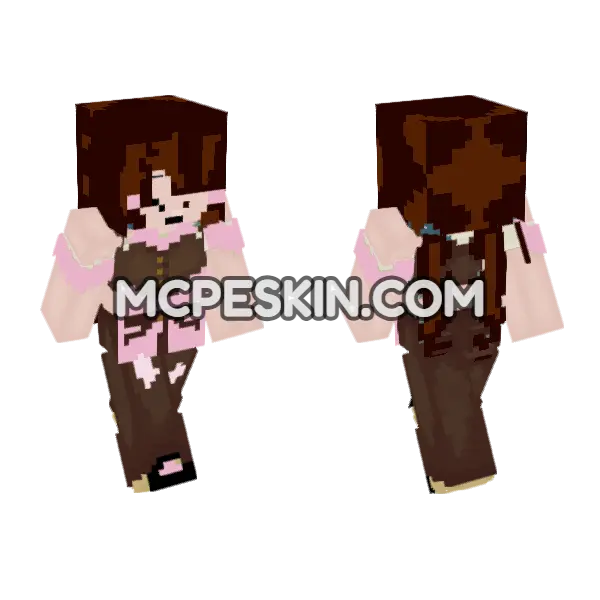Yorrsuno Official Skin 6866465 Minecraft Bedrock skin, front and back