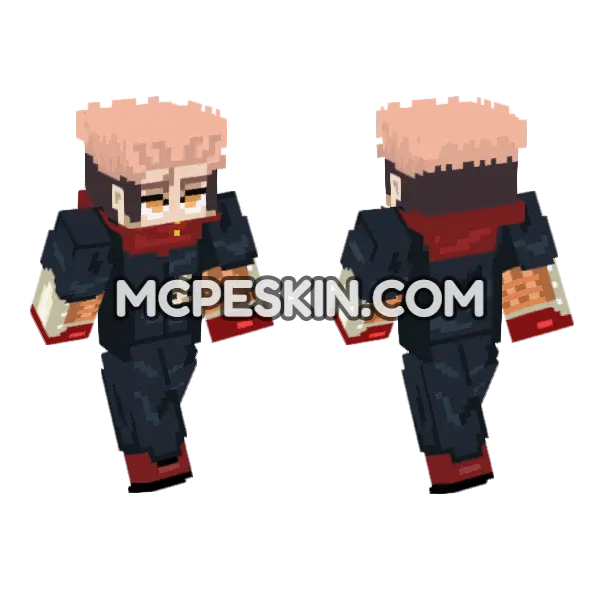 Yuji Itadori Jujutsu, front and back