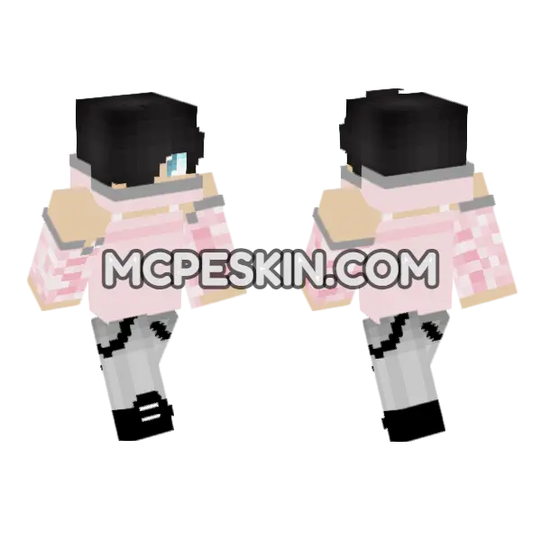 Zane Romeave 6411685 Minecraft Bedrock skin, front and back